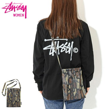 ステューシー STUSSY ショルダーバッグ レディース WOMEN Tree Bark Mesh Pouch ( stussy bag サコッシュ ガールズ ウーマンズ ウィメンズ レディス Ladys WOMENS 女性用 234088 USAモデル 正規 品 ストゥーシー スチューシー ) ice field icefield