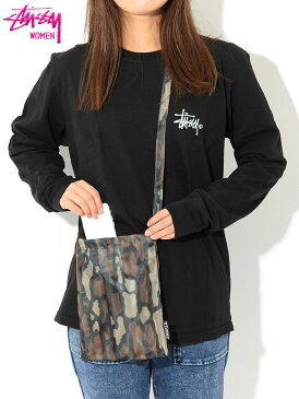 ステューシー STUSSY ショルダーバッグ レディース WOMEN Tree Bark Mesh Pouch ( stussy bag サコッシュ ガールズ ウーマンズ ウィメンズ レディス Ladys WOMENS 女性用 234088 USAモデル 正規 品 ストゥーシー スチューシー ) ice field icefield