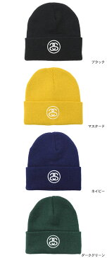 ステューシー STUSSY ニット帽 SS Link Cuff ( stussy beanie ビーニー 帽子 ニットキャップ メンズ・男性用 132954 132937 USAモデル 正規 品 ストゥーシー スチューシー )[M便 1/1] ice field icefield