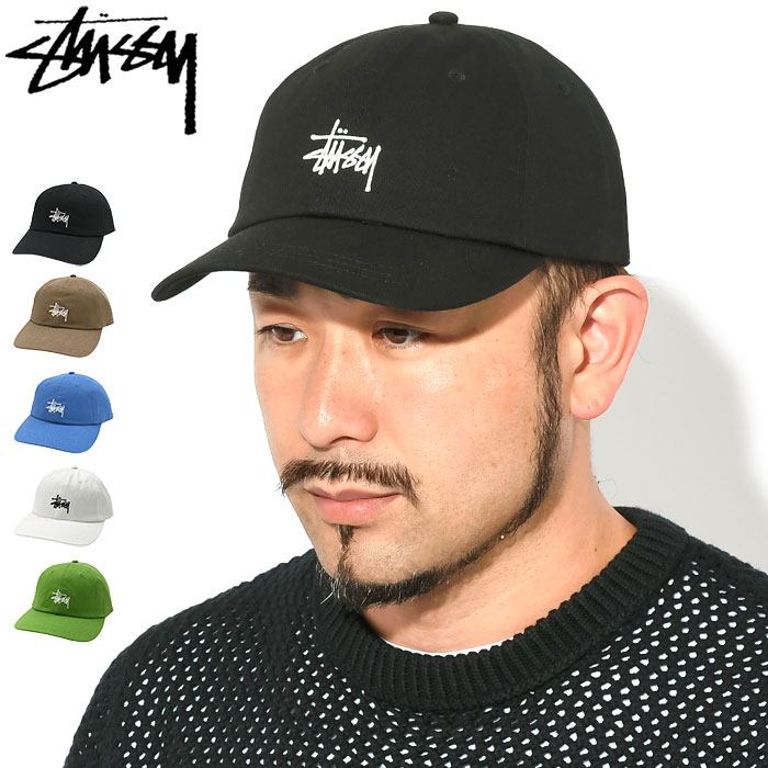 ステューシー ステューシー STUSSY キャップ 帽子 Basic Stock Low Pro Cap ( ローキャップ ストラップバック メンズ・男性用 1311070 USAモデル 正規 品 ストゥーシー スチューシー ) ice field icefield