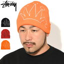 ステューシー STUSSY ニット帽 Crown Cuff ( stussy beanie ビーニー 帽子 ニットキャップ メンズ・男性用 1321212 US...