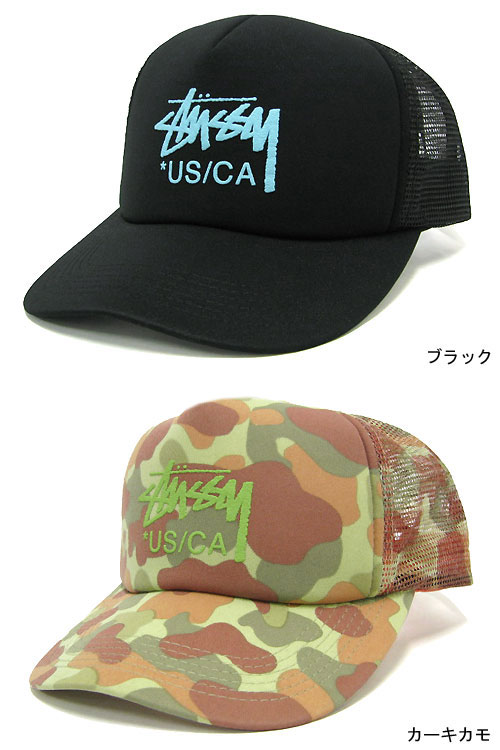 【楽天市場】ステューシー STUSSY Stock US/CA キャップ(stussy cap メッシュキャップ メンズ・男性用 031749