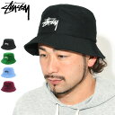 ステューシー STUSSY バケット ハット 23SU Big Stock Bucket Hat 帽子 ( stussyhat メンズ 男性用 1321132 USAモデル 正規 品 ストゥーシー スチューシー ) M便 1/1 ice field icefield