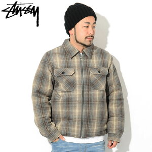 ƥ塼 STUSSY 㥱å  Heavy Brushed Plaid Zip Up Shirt ( stussy JKT å ե른å ĥ㥱å JACKET JAKET  ѡ֥륾 󥺡 1110084 USAǥ   ȥ 塼 ) ice field icefield