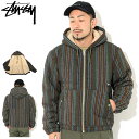 ステューシー ブルゾン メンズ ステューシー STUSSY ジャケット メンズ & レディース Wool Stripe Work ( stussy JKT ワークジャケット JACKET JAKET アウター ジャンパー・ブルゾン メンズ・男性用 115606 USAモデル 正規 品 ストゥーシー スチューシー ) ice field icefield