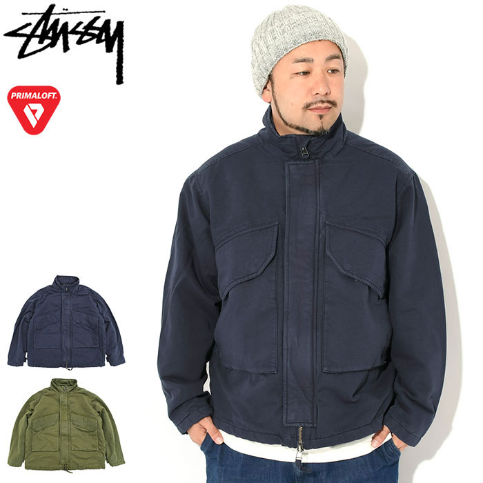 ステューシー STUSSY ジャケット メンズ Insulated Field ( stussy JKT 中綿 保温 暖かい あったか 防寒 JACKET JA...
