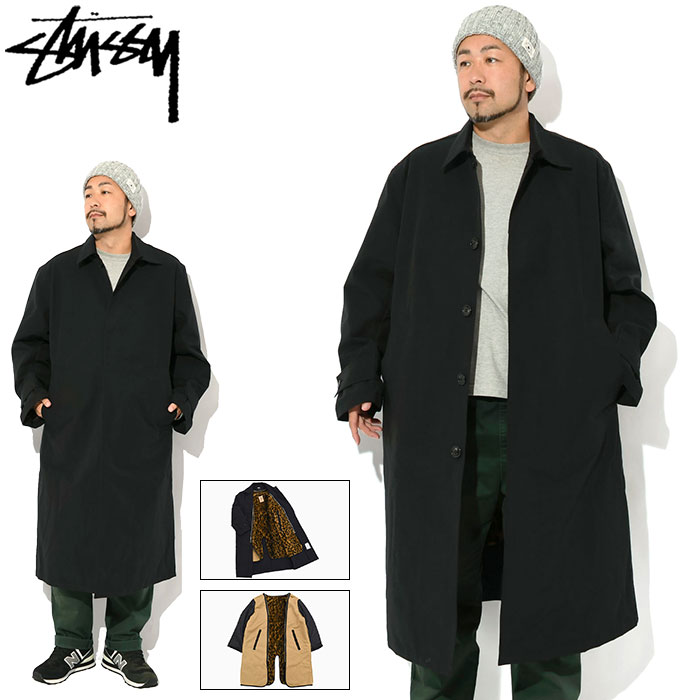 ステューシー STUSSY ジャケット メンズ All Season Trench Coat ( stussy coat トレンチコート ステンカラーコート J...