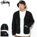 ステューシー 服 メンズ ステューシー STUSSY ジャケット メンズ & レディース Polar Fleece Cardigan ( stussy JKT フリースジャケット FLEECE カーディガン JACKET アウター ジャンパー・ブルゾン ユニセックス 男女兼用 218131 USAモデル 正規 品 ストゥーシー スチューシー )