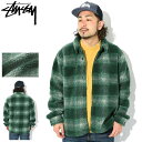 ステューシー STUSSY ジャケット メンズ Plaid Sherpa