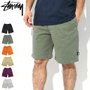 ステューシー STUSSY ハーフパンツ メンズ Brushed Beach ( stussy short pant ショーツ ショートパンツ ハーパン ボトムス メンズ 男性用 112282 USAモデル 正規 品 ストゥーシー スチューシー ) ice field icefield