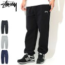 ステューシー STUSSY パンツ メンズ Stock Fleece ( stussy Sweat Pant スウェットパンツ スエットパンツ ボトムス メンズ・男性用 116375 USAモデル 正規 品 ストゥーシー スチューシー ) ice field icefield