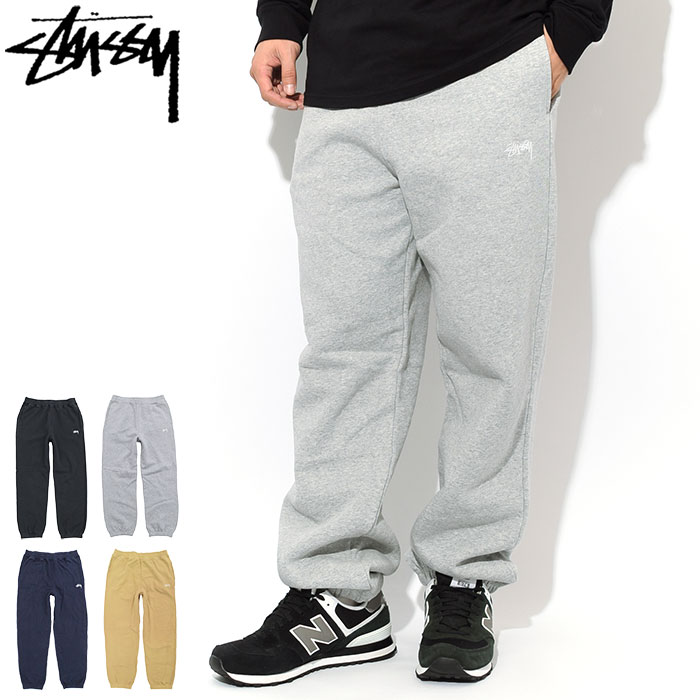 ステューシー STUSSY パンツ メンズ Stock Logo ( stussy Sweat Pant スウェットパンツ スエットパンツ ボトムス メンズ・男性用 116481 USAモデル 正規 品 ストゥーシー スチューシー ) ice field icefield