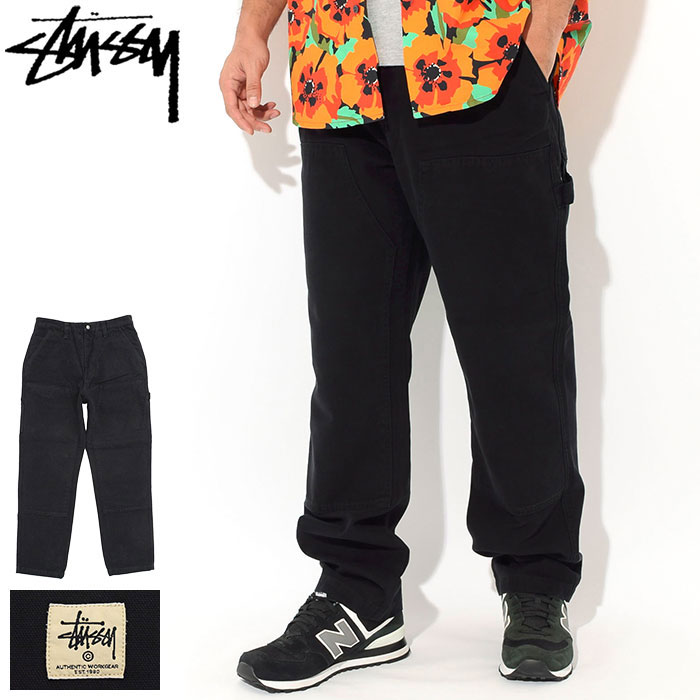 ステューシー STUSSY パンツ メンズ Canvas Work ( stussy pant ワークパンツ ボトムス メンズ・男性用 116496 USAモデル 正規 品 ストゥーシー スチューシー ) ice field icefield