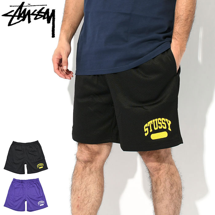 ステューシー STUSSY ハーフパンツ メンズ Arch Mesh ( stussy short pant ショーツ ショートパンツ ハーパン ボトムス メンズ 男性用 112291 USAモデル 正規 品 ストゥーシー スチューシー ) ice field icefield