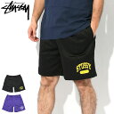 ステューシー 服 メンズ ステューシー STUSSY ハーフパンツ メンズ Arch Mesh ( stussy short pant ショーツ ショートパンツ ハーパン ボトムス メンズ・男性用 112291 USAモデル 正規 品 ストゥーシー スチューシー ) ice field icefield