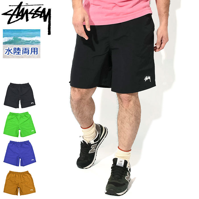 ステューシー 服 メンズ ステューシー STUSSY ハーフパンツ メンズ Stock Water ( stussy short trunk トランク ショートパンツ 水陸両用 水着 スイムウェア 海パン ショーツ ボトムス メンズ・男性用 113155 USAモデル 正規 品 ストゥーシー スチューシー ) ice field icefield