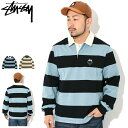 Xe[V[ STUSSY |Vc  Y Big Stripe Rugby ( stussy polo K[Vc Or[ |EVc gbvX jp 1140279 USAf K i XgD[V[ X`[V[ ) ice field icefield