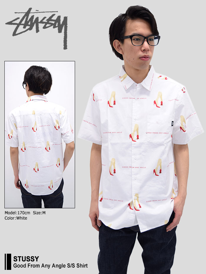 楽天市場】ステューシー STUSSY シャツ 半袖 メンズ Good From Any