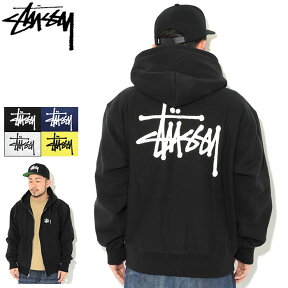 ステューシー STUSSY パーカー ジップアップ メンズ & レディース Basic Stussy ( full zip hooded sweat パーカー フード フーディ トップス Zip up Hoody Parker ジップパーカー フルジップ メンズ・男性用 1974762 1974649 USAモデル 正規 品 )