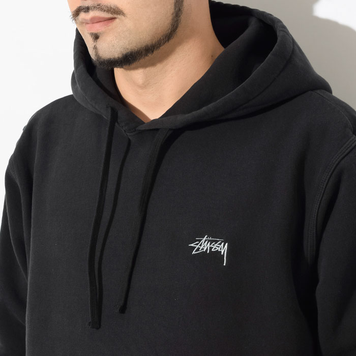 ステューシー STUSSY パーカー プルオーバー メンズ Stock Logo ( stussy Pullover Hoodie フード フーディ スウェット Pull Over Hoody Parker トップス メンズ 男性用 118417 118364 USAモデル 正規 品 ストゥーシー スチューシー ) ice field icefield