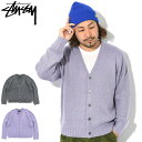 ステューシー STUSSY カーディガン Brushed ( stussy cardigan Vネック トップス メンズ・男性用 117163 USAモデル 正...