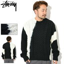 ステューシー STUSSY セーター メンズ Tie Dye Fisherman ( stussy sweater クルーネック トップス メンズ 男性用 117188 USAモデル 正規 品 ストゥーシー スチューシー ) ice field icefield