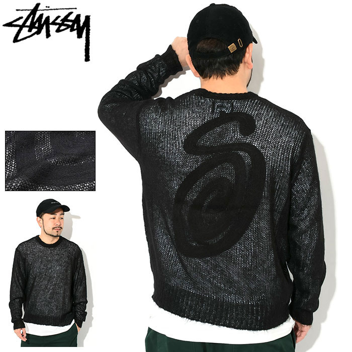 ステューシー STUSSY セーター メンズ S Loose Knit ( stussy sweater クルーネック トップス メンズ・男性用 117205 ...