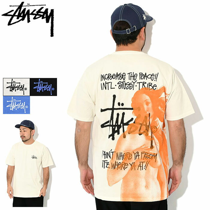 ステューシー STUSSY Tシャツ 半袖 メンズ IST Venus Pigment Dyed ( stussy tシャツ tee ピグメント ティーシャツ T-SHIRTS カットソー トップス メンズ 1904977 USAモデル 正規 品 ストゥーシー スチューシー ) ice field icefield