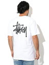 ステューシー STUSSY Tシャツ 半袖 メンズ & レディース Basic Stussy ( stussy tee ティーシャツ T-SHIRTS カットソー トップス ベーシック メンズ・男性用 1904870 1904762 USAモデル 正規 品 ストゥーシー スチューシー )[M便 1/1] 3