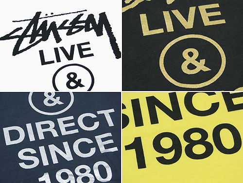 楽天市場】ステューシー STUSSY Live & Direct Tシャツ 半袖(stussy ...