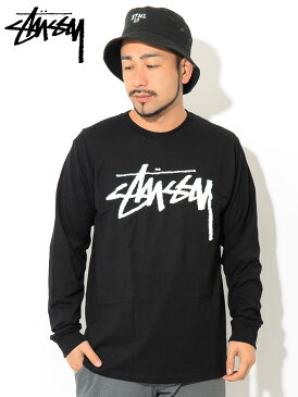 ステューシー STUSSY Tシャツ 長袖 メンズ Stock ( stussy tee ティーシャツ T-SHIRTS カットソー トップス ロング ロンティー ロンt メンズ・男性用 1994496 USAモデル 正規 品 ストゥーシー スチューシー ) ice field icefield