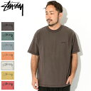 Xe[V[ STUSSY Jbg\[  Y Pigment Dyed Inside Out ( stussy crew N[ sOg TVc eB[Vc T-SHIRTS gbvX YEjp Lazy Tee 1140283 USAf K i XgD[V[ X`[V[ ) ice field icefield