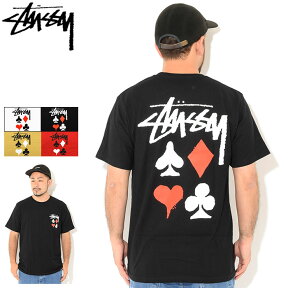 ステューシー STUSSY Tシャツ 半袖 メンズ & レディース Full Deck 2 ( stussy tee ティーシャツ T-SHIRTS カットソー トップス メンズ・男性用 1904687 USAモデル 正規 品 ストゥーシー スチューシー )[M便 1/1] ice field icefield