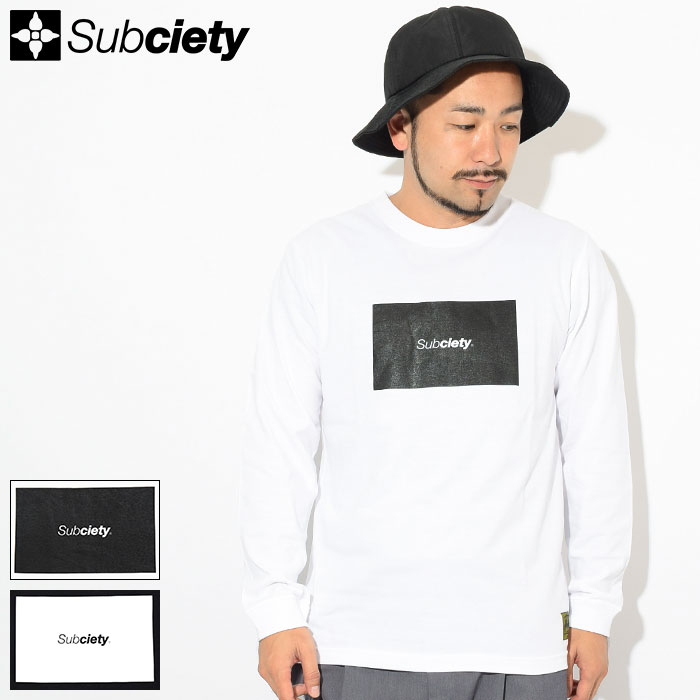 サブサエティ Subciety Tシャツ 長袖 メンズ レシオ ( subciety サブサエティー Ratio L/S Tee ティーシャツ T-SHIRTS トップス ロング ロンティー ロンt 109-44414 )