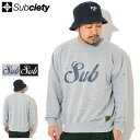 TuTGeB Subciety g[i[ Y _[Wh N[ XEFbg ( subciety TuTGeB[ Damaged Crew Sweat rbOVGbg I[o[TCY XGbg gi[ gCi[ gbvX 107-31971 )