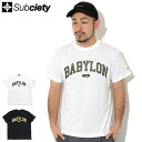 TuTGeB Subciety TVc  Y or JbW ( subciety TuTGeB[ Babylon College S/S Tee eB[Vc T-SHIRTS Jbg\[ gbvX 109-40753 )[M 1/1] ice field icefield