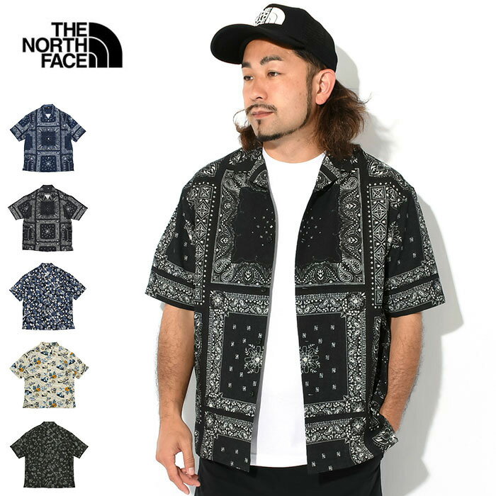 ザ ノースフェイス THE NORTH FACE シャツ 半袖 メンズ アロハ ベント ( the north face Aloha Vent S/S Shirt 2024春夏 速乾 バンダナ柄 アロハシャツ オープンカラー カジュアルシャツ トップス NR22330 ザ・ノース・フェイス THE・NORTHFACE 国内正規 )