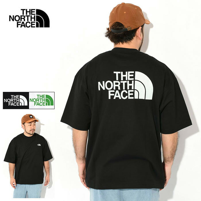 ザ ノースフェイス THE NORTH FACE Tシャツ 半袖 メンズ シンプル カラー スキーム ( Simple Color Scheme S/S Tee 2024春夏 UVカット ビッグシルエット オーバーサイズ ティーシャツ T-SHIRTS カットソー トップス メンズ MENS NT32434 国内正規 )