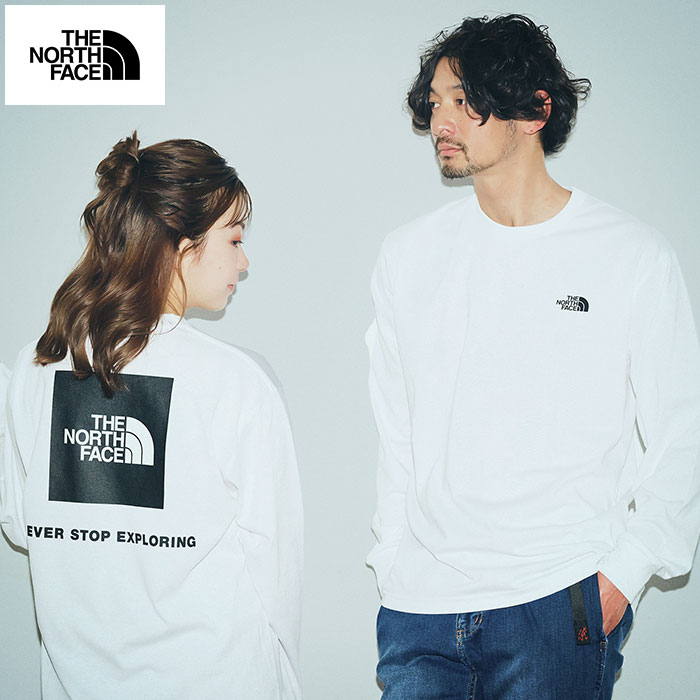 ザ・ノース・フェイス 服（父向き） ザ ノースフェイス THE NORTH FACE ロンT Tシャツ 長袖 メンズ バック スクエア ロゴ ( the north face Back Square Logo Tee 2024春夏 カットソー トップス ロンティー 長袖Tシャツ メンズ 男性用 NT32442 ザ・ノース・フェイス THE・NORTHFACE 国内正規 )