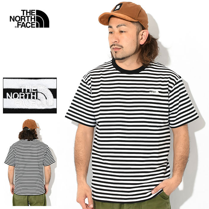 ザ ノースフェイス THE NORTH FACE Tシャツ 半袖 メンズ マルチ ボーダー ( the north face Multi Border S/S Tee 2024春夏 ティーシャツ T-SHIRTS カットソー トップス メンズ MENS NT32455 ザ ノース フェイス THE NORTHFACE 国内正規 ) M便 1/1