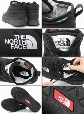 ザ ノースフェイス THE NORTH FACE ブーツ メンズ 男性用 ヌプシ トラクション ライト 5 ウォータープルーフ チャッカ TNF Black ( NSE TRACTION LITE V WP CHUKKA 撥水 防水 防寒 ウィンターブーツ 靴 シューズ NF51986-KK ザ・ノース・フェイス )