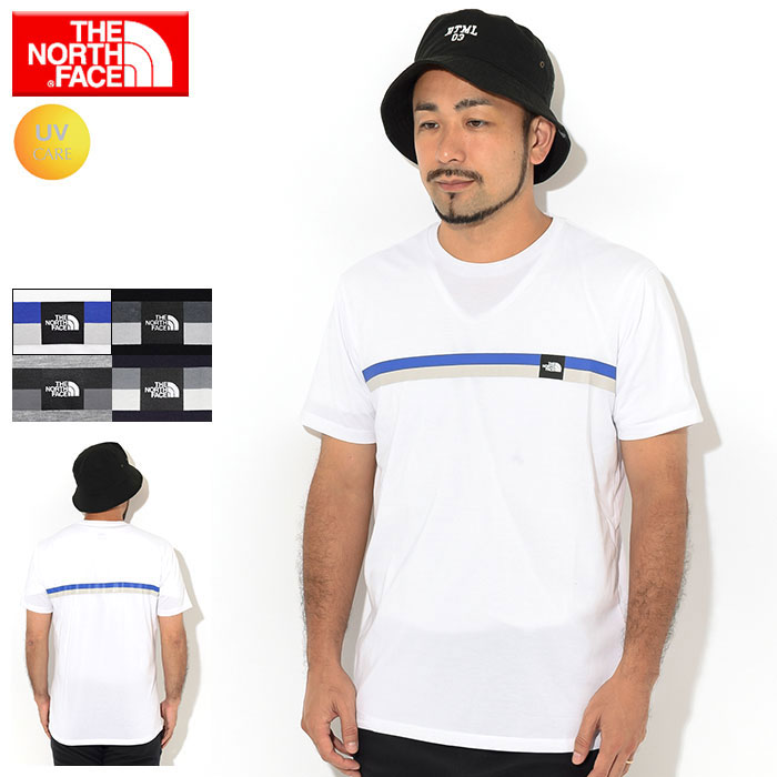 ザ ノースフェイス THE NORTH FACE Tシャツ 半袖 メンズ ボックス ロゴ ライン ( the north face Box Logo Line S/S Tee ティーシャツ T-SHIRTS カットソー トップス メンズ MENS NT32086 ザ・ノース・フェイス THE・NORTHFACE )[M便 1/1]