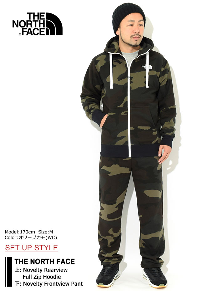 ザ ノースフェイス THE NORTH FACE パーカー ジップアップ メンズ ノベルティ リアビュー ( Novelty Rearview Full Zip Hoodie 2021秋冬 カモ 迷彩 フード ジップパーカー フルジップ スウェット Zip up Parker トップス MENS NT62131 ザ・ノース・フェイス ノースフェース )