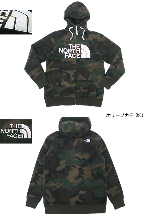 【楽天市場】ザ ノースフェイス THE NORTH FACE グリニッジ カモ フリース ジップアップ パーカー(the north face