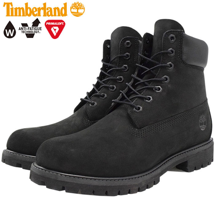 【日本正規品】ティンバーランド Timberland ブーツ 6インチ プレミアム ブラックヌバック ( ティンバーランド timbe…