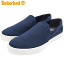 【日本正規品】ティンバーランド Timberland スニーカー メンズ 男性用 ユニオン ワーフ 2.0 EK スリッポン Navy Canvas ( A2888 UNION WHARF 2.0 EK Slip-On スリップオン Slip On SlipOn ローカット ネイビー 紺 SNEAKER MENS 靴 シューズ SHOES )