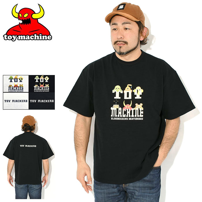 STREET - トイマシーン TOY MACHINE Tシャツ 半袖 メンズ フェンス スラブ ヤーン ( TOY MACHINE Fence Slub Yarn S/S Tee ティーシャツ T-SHIRTS カットソー トップス メンズ 男性用 TMPGST32 )[M便 1/1] ice field icefield