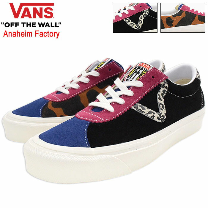 バンズ VANS スニーカー メンズ 男性用 スタイル 73 DX Animal Mix/Black アナハイム ファクトリー ( vans VN0A3WLQ96M Style 73 DX Anaheim Factory ローカット SNEAKER MENS 靴 シューズ SHOES ヴァンズ )