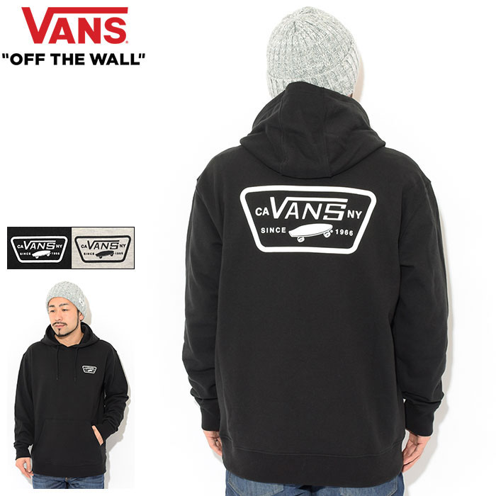 バンズ VANS パーカー プルオーバー メンズ フル パッチ ( vans Full Patched Pullover Hoodie フード フーディ スウェット Pull Over Hoody Parker トップス メンズ 男性用 VN0A45CJBLK VN0A45CJOHC ヴァンズ ) ice field icefield