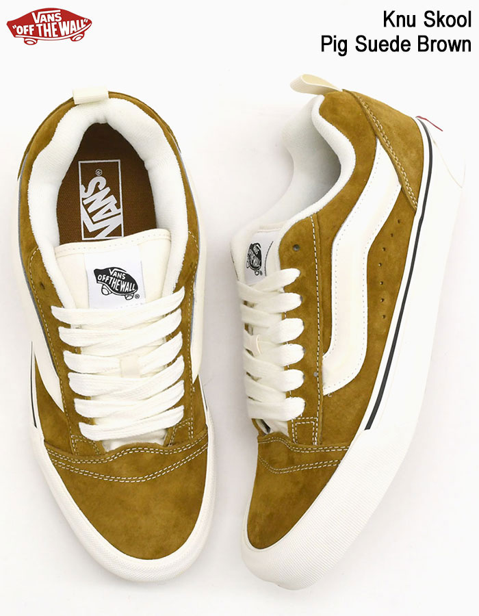 バンズ VANS スニーカー メンズ 男性用 ニュースクール Pig Suede Brown ( vans VN...